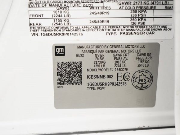 c29d0a5f54454d02b6172173ea1d3b9b 2023 Cadillac CT5 Sport