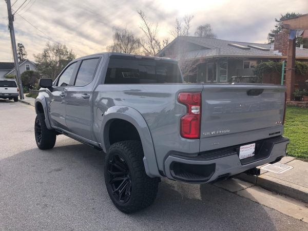 4 2024 Chevrolet Silverado 1500 Crew Cab RST Black Widow 4×4