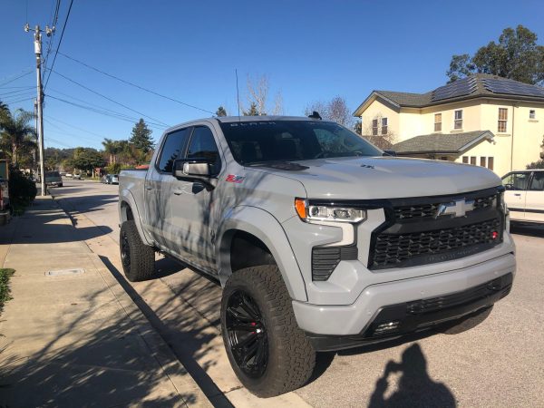 7 2024 Chevrolet Silverado 1500 Crew Cab RST Black Widow 4×4